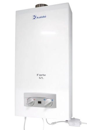 Ջրատաքացուցիչ + ծխատար գազի 12լ JSB24-D7-Forte տուրբո  Kaldo