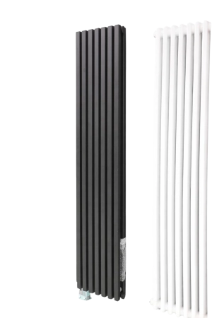 Մարտկոց ջեռուցման 1800x350x100 C2180 08 խողովակ սև(RAL9005m) Shift Q30 Royal Thermo