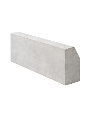 Եզրաքար այգու 7․5x22x100սմ հաստ բետոնե
