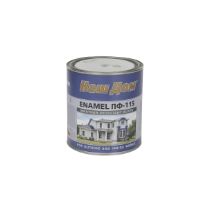 Ներկ էմալե 2․6կգ ПФ-115 սպիտակ 10035 Наш Дом 