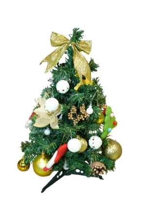 Խաղալիք տոնածառ 45սմ (զարդարված) խաղալիք+դեկորացիա A-12-121