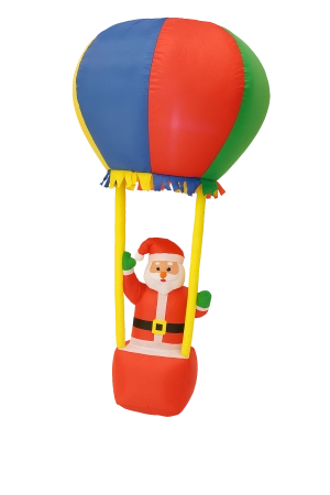 Փչովի Ձմեռ պապիկ օդապարուկով Q1-06