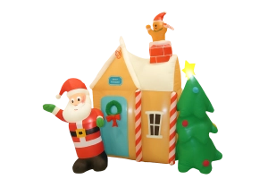 Խաղալիք Ձմեռ պապիկ տնակով Q1-2306-180