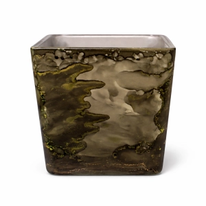 Ծաղկաման քառակուսի Jar 10*10*10սմ բաց մանուշակագույն 4310/1044