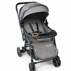 Մանկասայլակ Babydoes 8.5կգ 0-3տ CH-BL 8202B  մոխրագույն