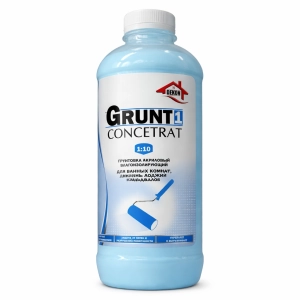 Նախաներկ խիտ ներքին 1լ GRUNT CONCETRAT 1:10 կապույտ Dekon