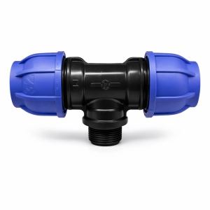 Եռաբաշխիչ խողովակի PP T32x1/2''Mx32 PN16 Kaldo