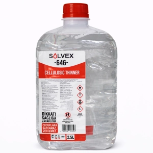 Լուծիչ 646 2.5լ նիտրո cellulosic thinner Solvex