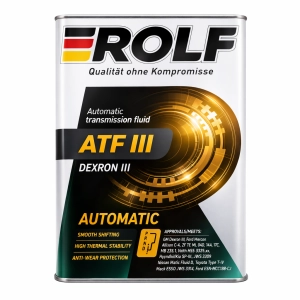 Յուղ փոխանցման տուփի 4լ ATF III Dexron AutomaticTransmissioni Rolf
