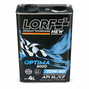 Յուղ շարժիչային 4լ 10W-40 SL/CF Optima 8000 LORF