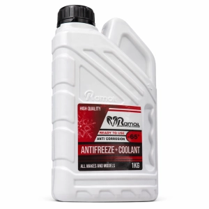 Հեղուկ (անտիֆրիզ) -65*-130*+ 1կգ կարմիր Antifreeze+Coolant RamOil