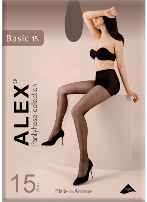 Զուգագուլպա կնց․ Basic 15D moka  5-XL