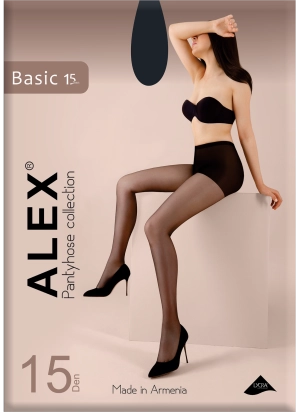 Զուգագուլպա կնց․ Basic 15D nero  5-XL