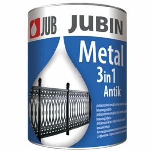 Ներկ էմալ 0․75լ սև հակակորոզիոն 3ը 1ում 5902575 Jub Jubin Metal