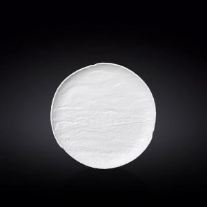 Ափսե Wilmax White Stone աբստրակտ կլոր 20․5սմ սպիտակ 661524/A