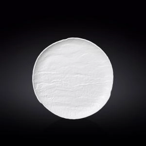 Ափսե Wilmax White Stone աբստրակտ կլոր 23սմ սպիտակ 661525/A