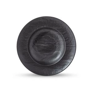 Ափսե փոսիկով Wilmax Slate Stone աբստրակտ կլոր 28․5սմ 500մլ 661131/A