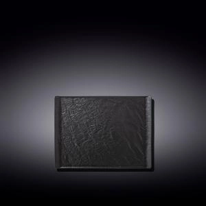 Բլյուդա Wilmax Slate Stone աբստրակտ ուղղանկյուն 19․5սմ սև 661108/A