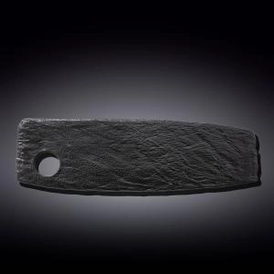 Բլյուդա Wilmax Slate Stone աբստրակտ ուղղանկյուն 42սմ սև 661133/A
