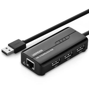 Հանգույց Ugreen Type-A/3xType-A + RJ45 20264