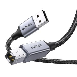 Մալուխ Ugreen Type-A/B print 5000mm 90560 (Aluminum)