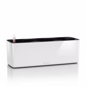 Ծաղկաման Lechuza Cube Glossy Triple (White)