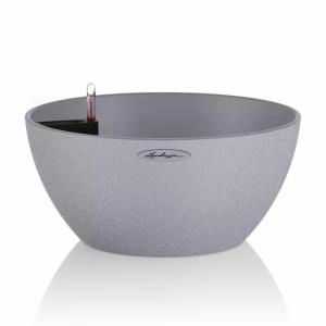 Ծաղկաման Lechuza Cubeto Stone 30 (Gray) 13830