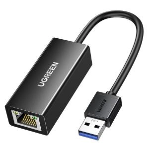 Փոխարկիչ Ugreen Type-A/RJ45 Gigabit 100mm 20256