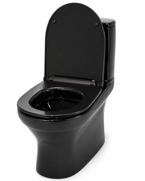 Նստակոնք 153 AGOSTO-1009 BLACK P TRAP GLOSSY