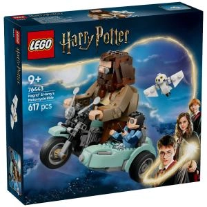 Խաղ կառուցողական harry potter Հագրիդի եվ Հարիի մոտոցիկլետով ճամփորդությունը 76443