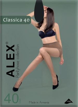 Զուգագուլպա կնց Alex CLASSICA 40D 1-XS nero