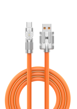Մալուխ Kodak USBC-5911 Type-A/C 5V/3A 2000mm (Orange)