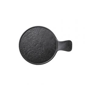 Մատուցարան Wilmax Slate Stone կլոր աբստրակտ բռնակով 30.5սմ սև 661137/A