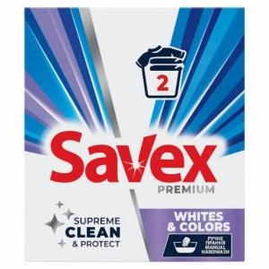 Լվացքի փոշի Savex premium ձեռքի 300գ սպիտակ և գունավոր